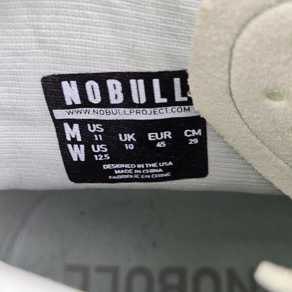 Nobull Project Mens 11 Outwork Blue Glass High Top Athletic Gym Training Shoe - Picture 13 of 13